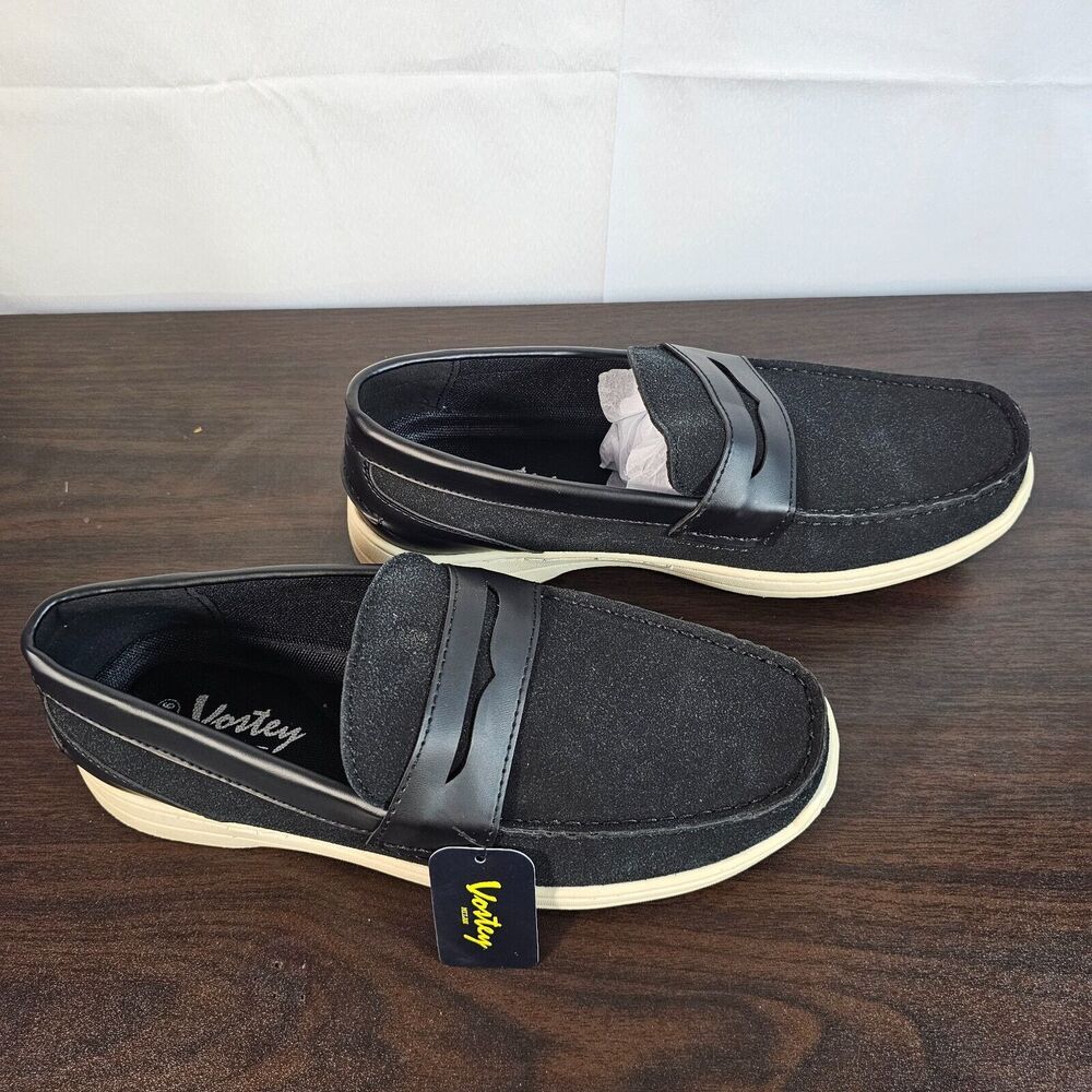 NWT Vostey Men's Loafers Slip on Driving Loafers Casual Penny Loafers 9.5